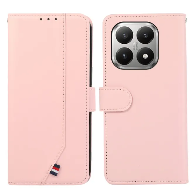 Housse Xiaomi 17T Pro rabat simili cuir lisse porte-cartes