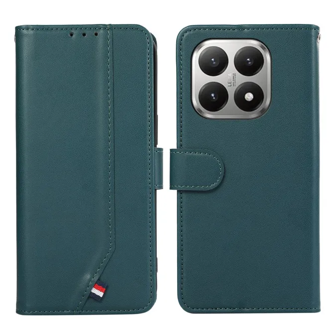 Housse Xiaomi 17T Pro rabat simili cuir lisse porte-cartes