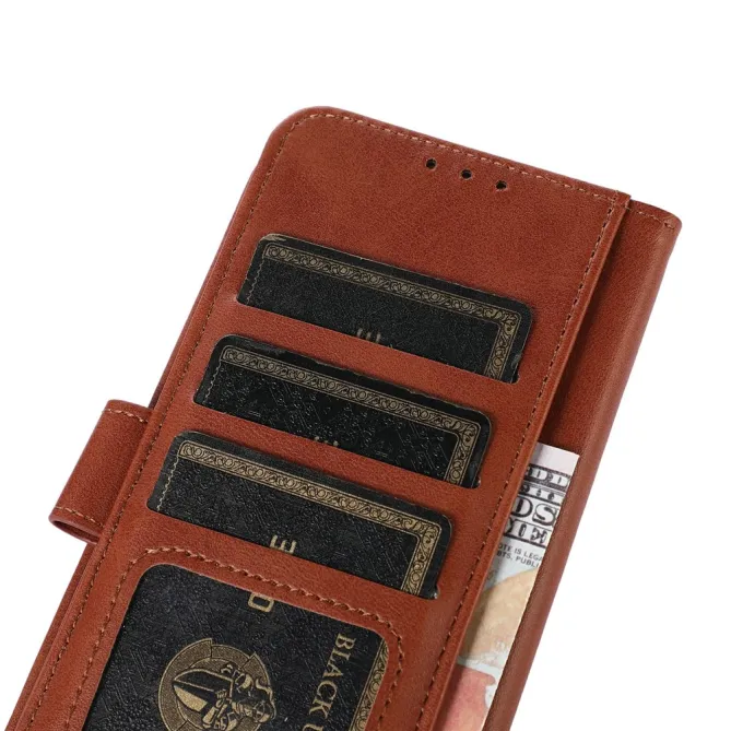Housse Xiaomi 17T Pro Simili Cuir Daim avec 4 Emplacements Marron - photo 5