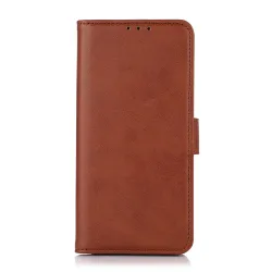 Housse Xiaomi 17T Pro Simili Cuir Daim avec 4 Emplacements Marron - photo 6