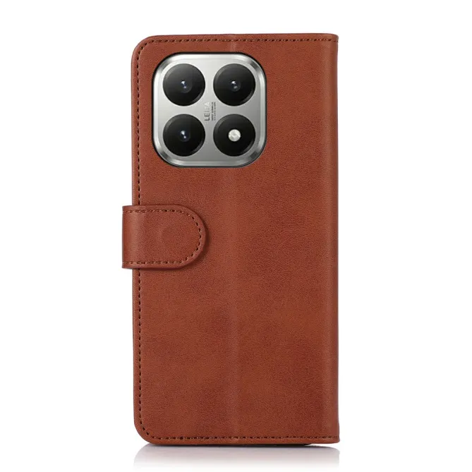 Housse Xiaomi 17T Pro Simili Cuir Daim avec 4 Emplacements Marron - photo 7