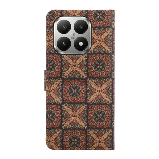 Housse Xiaomi 17T Pro motif bohème ethnique simili cuir