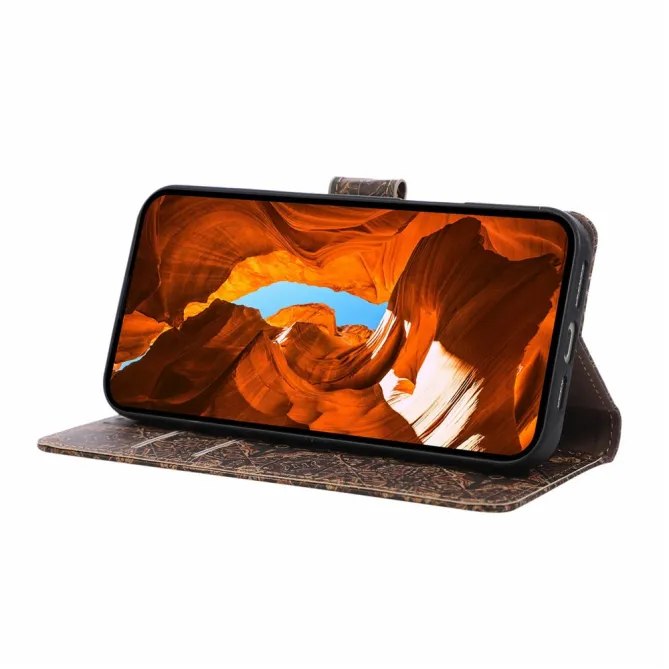 Housse Xiaomi 17T Pro Motif Totem Aztèque Simili Cuir - photo 2