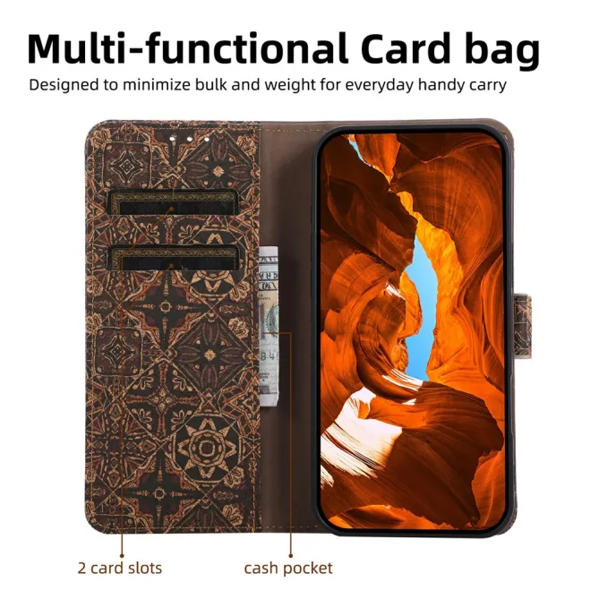 Housse Xiaomi 17T Pro Motif Totem Aztèque Simili Cuir - photo 3