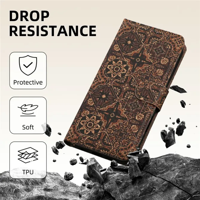 Housse Xiaomi 17T Pro Motif Totem Aztèque Simili Cuir - photo 5