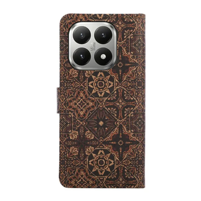 Housse Xiaomi 17T Pro Motif Totem Aztèque Simili Cuir - photo 7