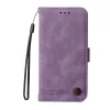 Housse Xiaomi 17T Pro Skin Touch simili cuir ciré Violet clair - photo 5