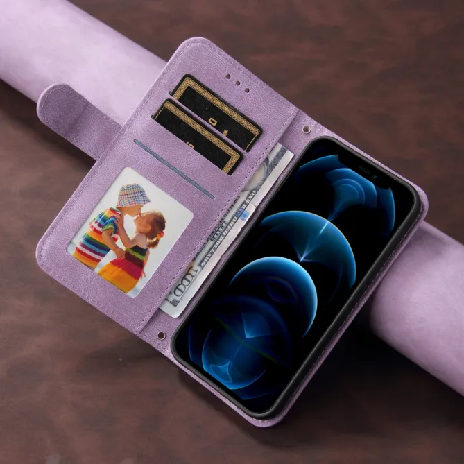 Housse Xiaomi 17T Pro Skin Touch simili cuir ciré Violet clair - photo 8