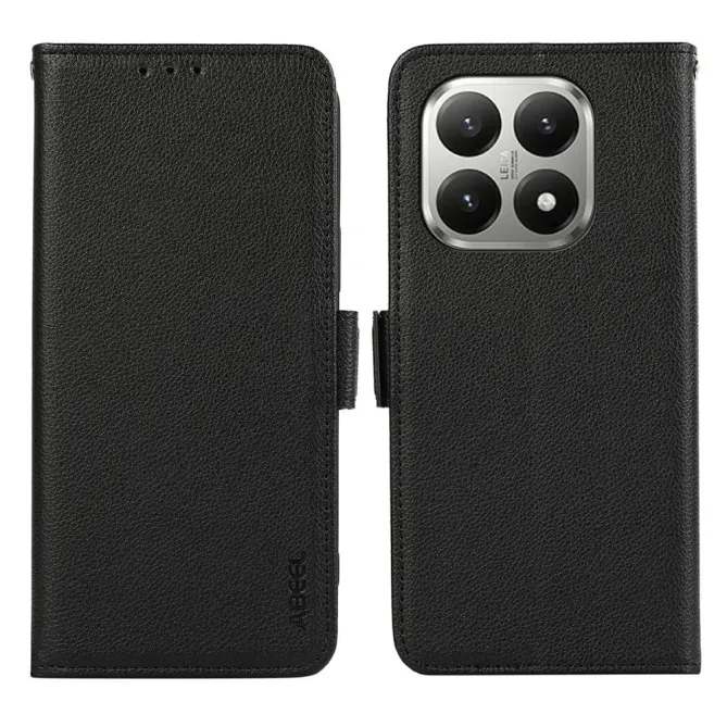 Housse Xiaomi 17T Pro Legacy simili cuir grain litchi slim
