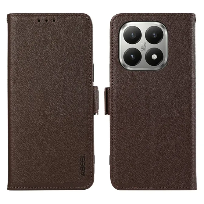 Housse Xiaomi 17T Pro Legacy simili cuir grain litchi slim
