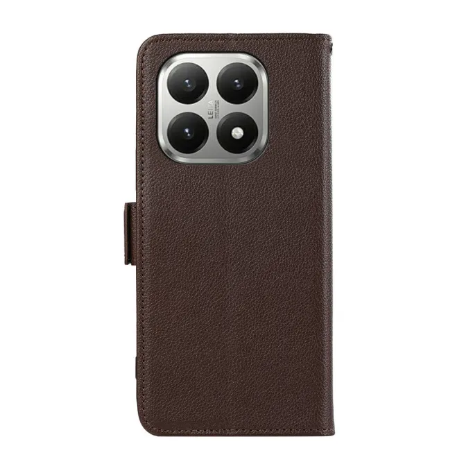 Housse Xiaomi 17T Pro Legacy simili cuir grain litchi slim