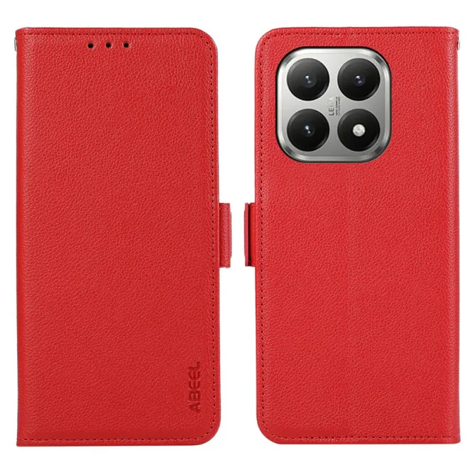 Housse Xiaomi 17T Pro Legacy simili cuir grain litchi slim