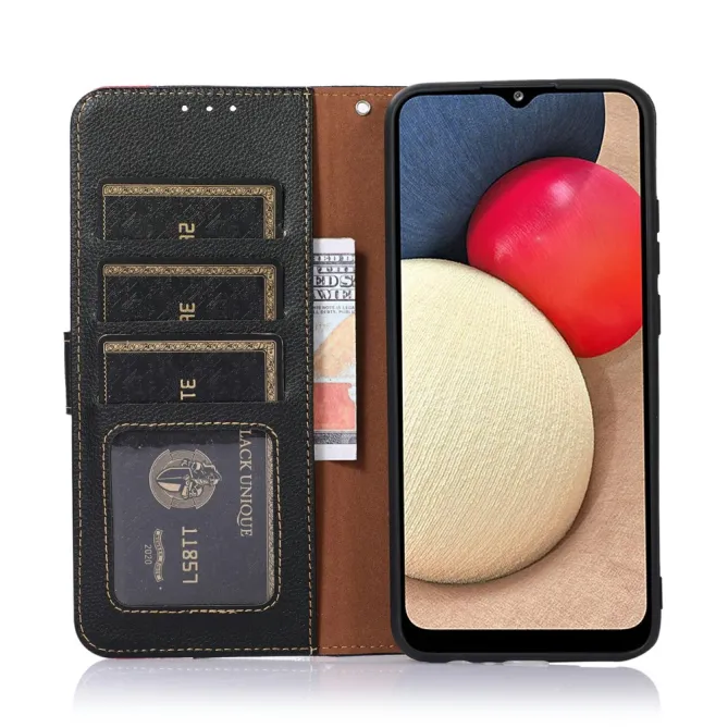 Housse Xiaomi 17T Pro KHAZNEH coutures apparentes Noir - photo 2