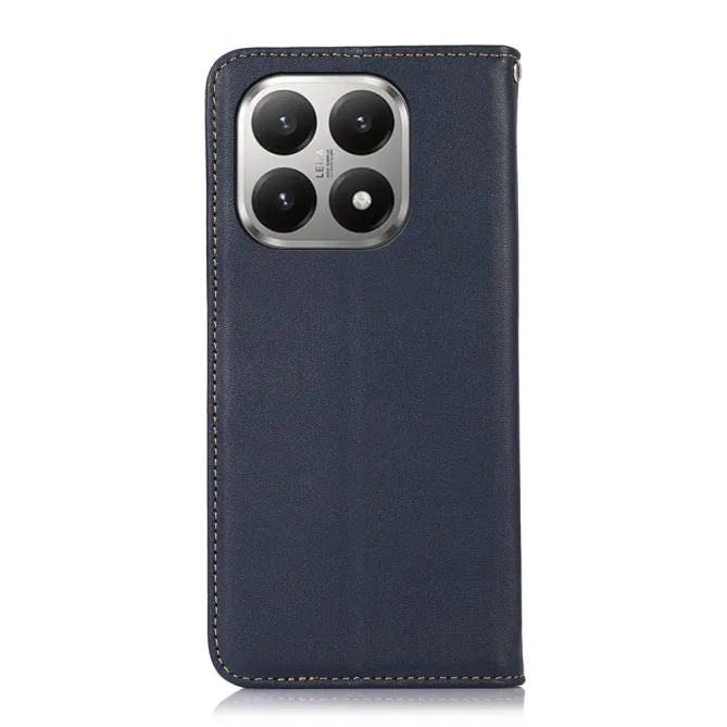 Housse Xiaomi 17T Pro cuir véritable Nappa RFID rabat flip