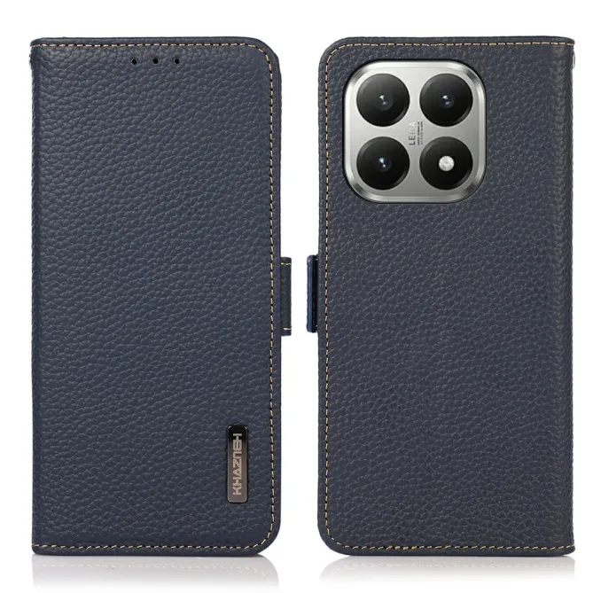 Housse Xiaomi 17T Pro KHAZNEH cuir grainé