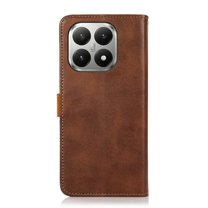 Housse Xiaomi 17T Pro KHAZNEH Folio Flip Languette Contrastée