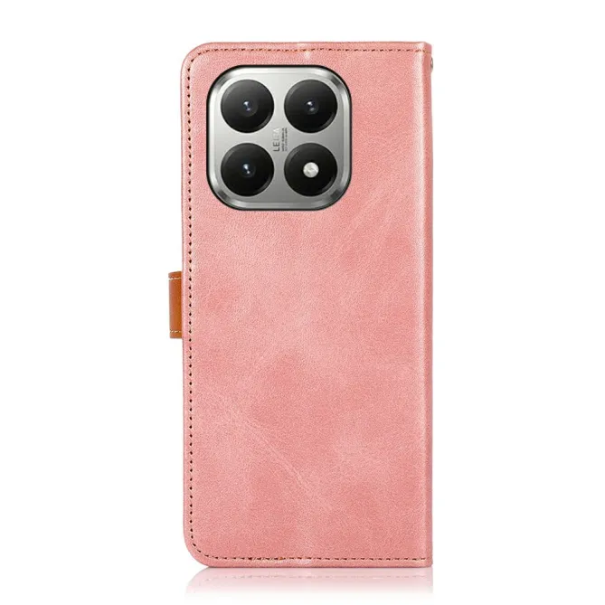 Housse Xiaomi 17T Pro KHAZNEH Folio Flip Languette Contrastée
