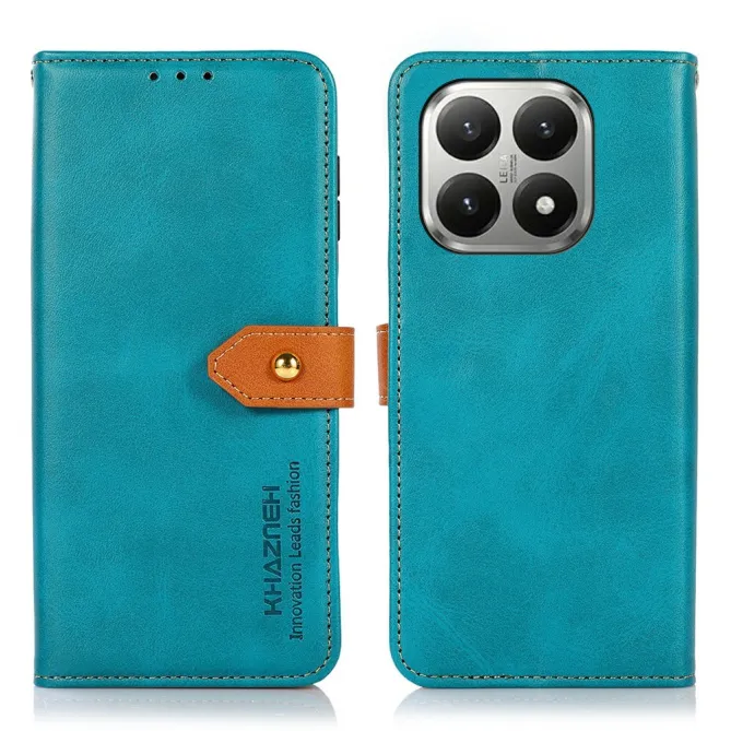 Housse Xiaomi 17T Pro KHAZNEH Folio Flip Languette Contrastée