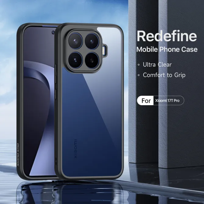 Coque Xiaomi 17T Pro Aimo transparente antichute SGS