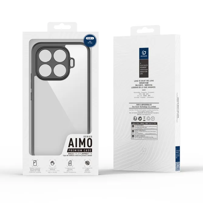 Coque Xiaomi 17T Pro Aimo transparente antichute SGS