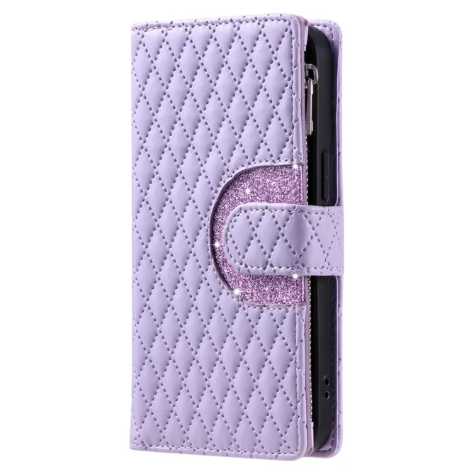 Housse Xiaomi 17T Pro matelassée zippée porte-cartes dragonne