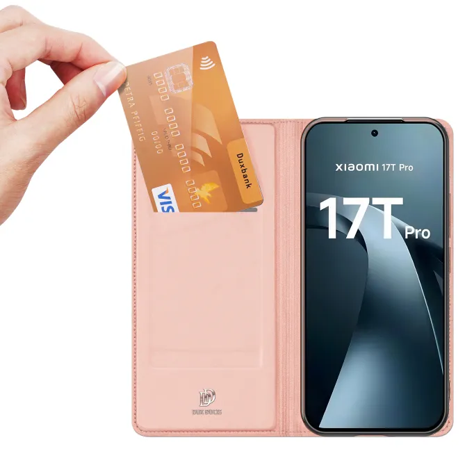 Flip Cover Xiaomi 17T Pro Revêtement Satiné