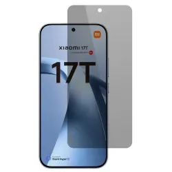 Verre Trempé Xiaomi 17T Anti-Espion Filtre Confidentialité
