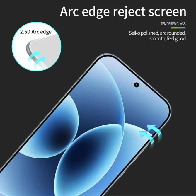 Verre Trempé Xiaomi 17T 9H Couverture Intégrale Full Glue