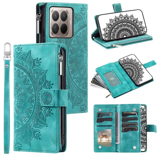 Housse Xiaomi 17T Mandala Porte-Cartes