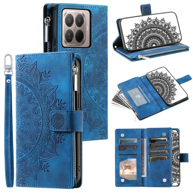 Housse Xiaomi 17T Mandala Porte-Cartes