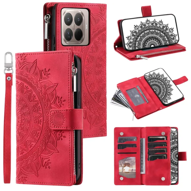 Housse Xiaomi 17T Mandala Porte-Cartes