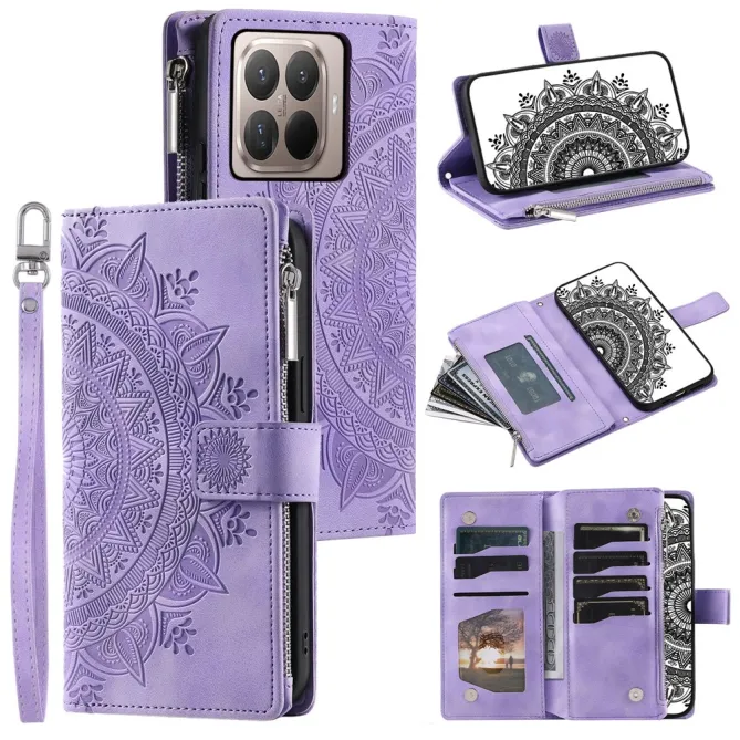 Housse Xiaomi 17T Mandala Porte-Cartes