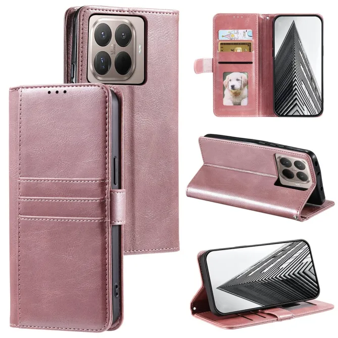 Housse Xiaomi 17T Portefeuille Maxi Simili Cuir avec Dragonne