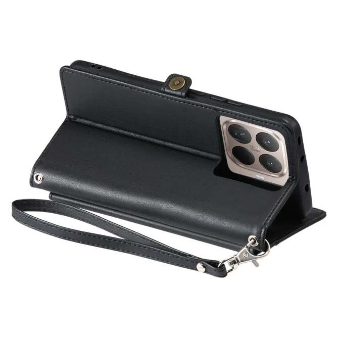 Housse Xiaomi 17T design enveloppe porte-cartes dragonne