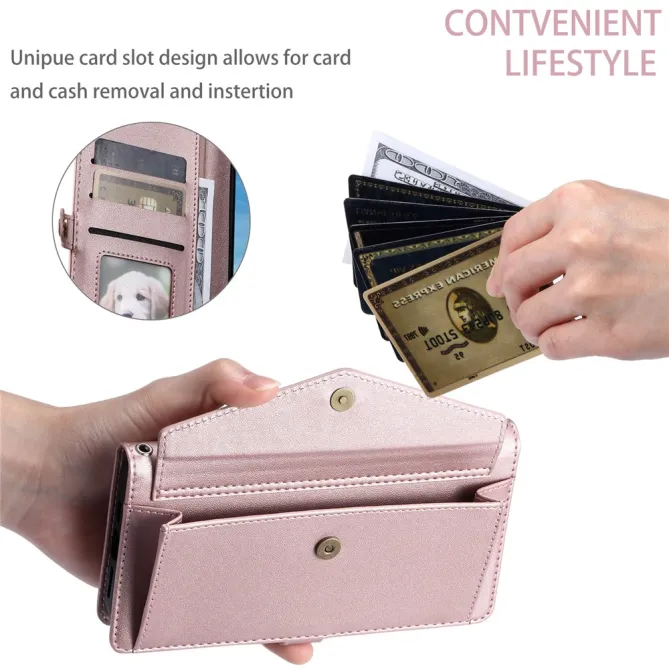 Housse Xiaomi 17T design enveloppe porte-cartes dragonne