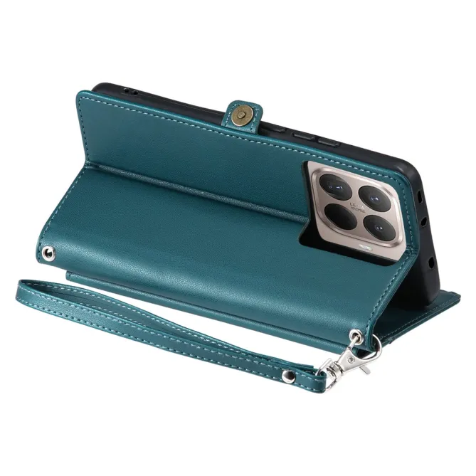 Housse Xiaomi 17T design enveloppe porte-cartes dragonne