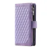 Housse Xiaomi 17T portefeuille zippé 9 cartes dragonne