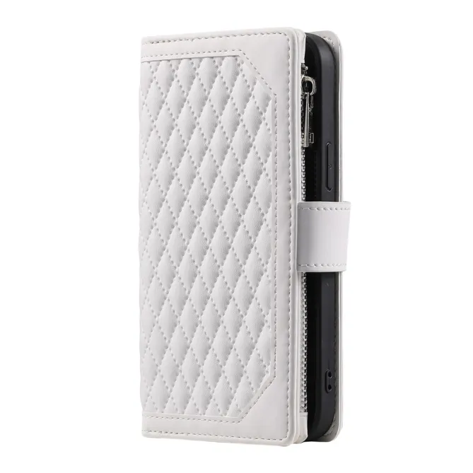Housse Xiaomi 17T portefeuille zippé 9 cartes dragonne