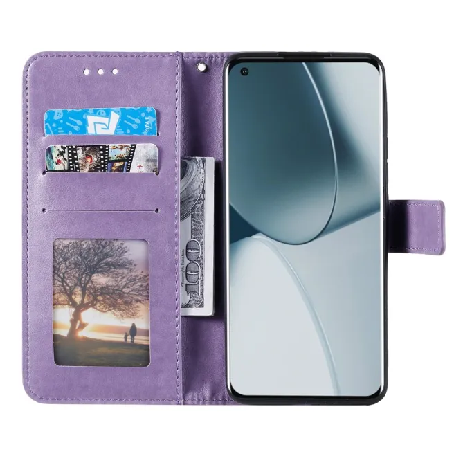 Housse Xiaomi 17T mandala soleil relief porte-cartes folio