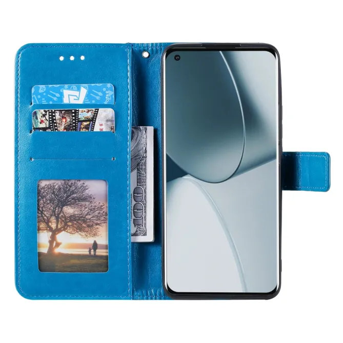 Housse Xiaomi 17T mandala soleil relief porte-cartes folio