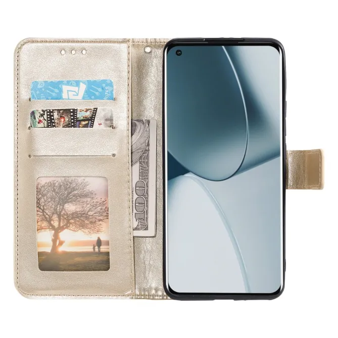 Housse Xiaomi 17T mandala soleil relief porte-cartes folio