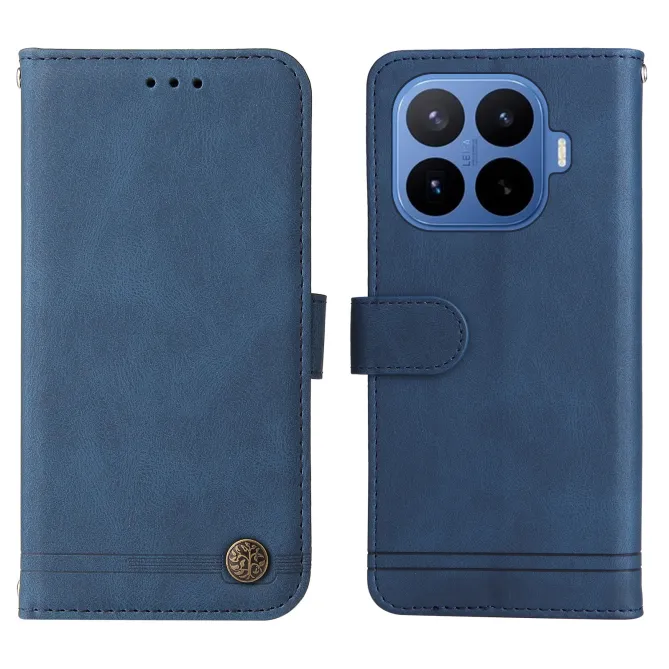 Housse Xiaomi 17T toucher peau ciré médaillon arbre de vie