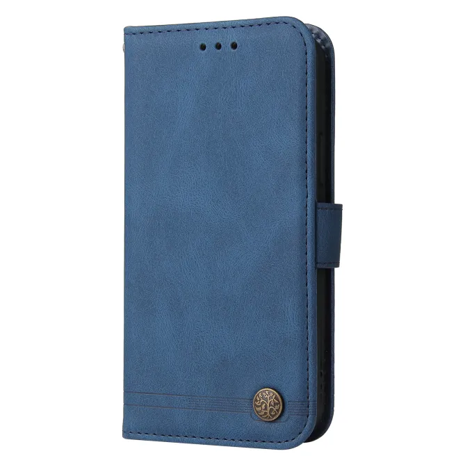 Housse Xiaomi 17T toucher peau ciré médaillon arbre de vie