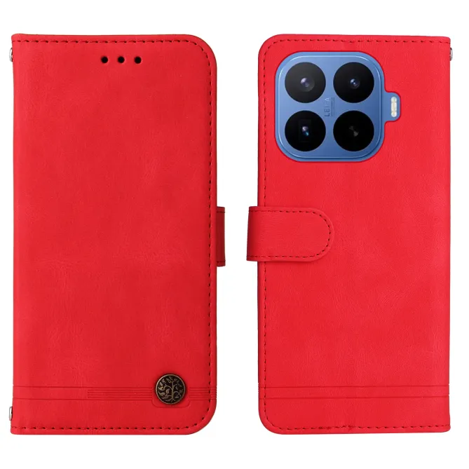 Housse Xiaomi 17T toucher peau ciré médaillon arbre de vie