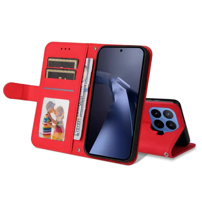 Housse Xiaomi 17T toucher peau ciré médaillon arbre de vie