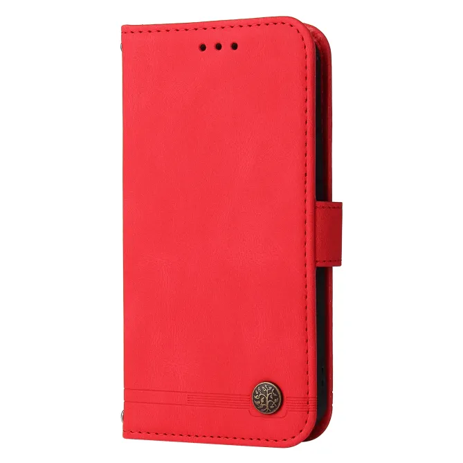 Housse Xiaomi 17T toucher peau ciré médaillon arbre de vie