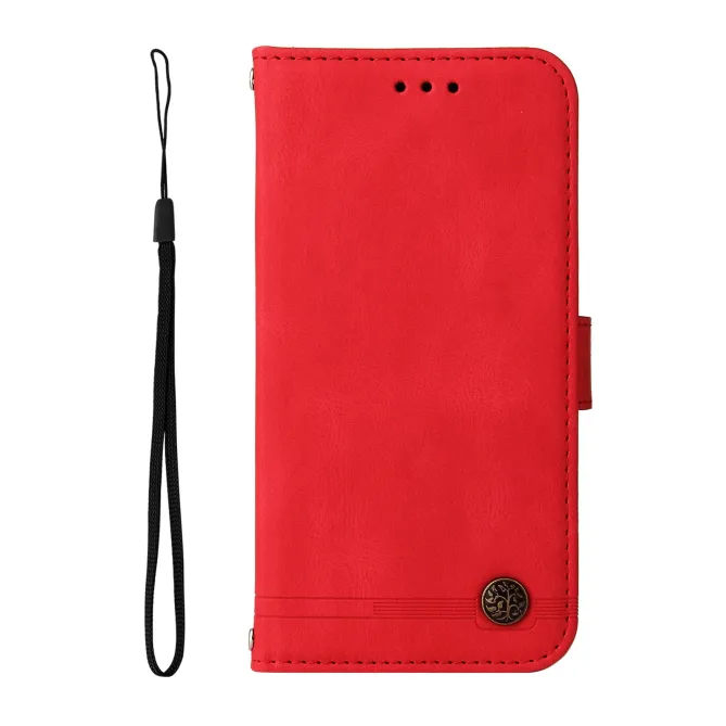 Housse Xiaomi 17T toucher peau ciré médaillon arbre de vie