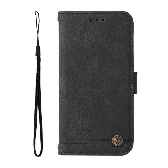 Housse Xiaomi 17T toucher peau ciré médaillon arbre de vie