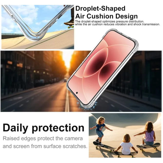 Coque Xiaomi 17T Transparente TPU Coins Renforcés