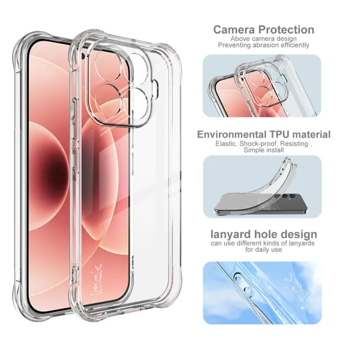 Coque Xiaomi 17T Transparente TPU Coins Renforcés